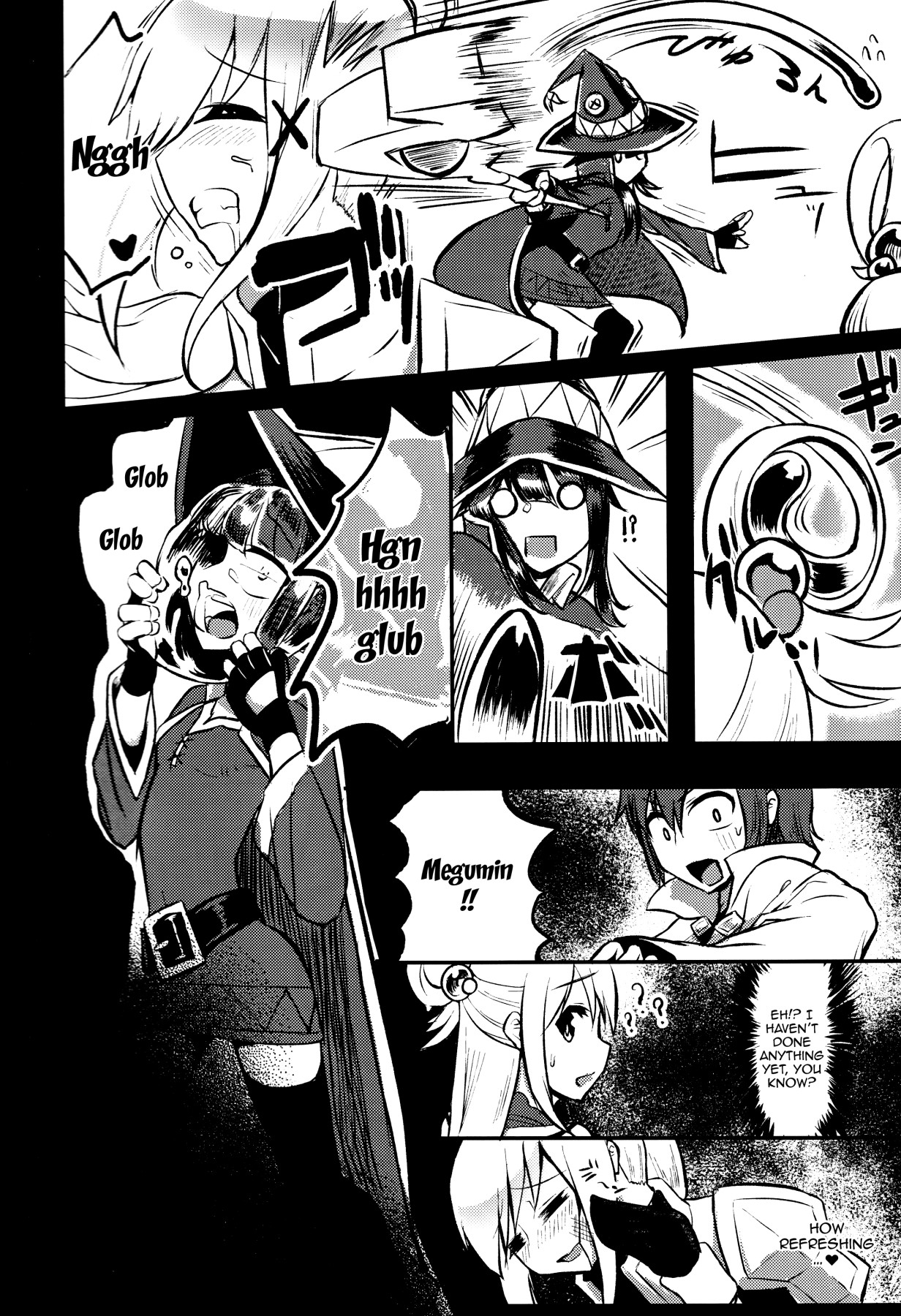 Hentai Manga Comic-Megumin vs Hypno Slime-Read-3